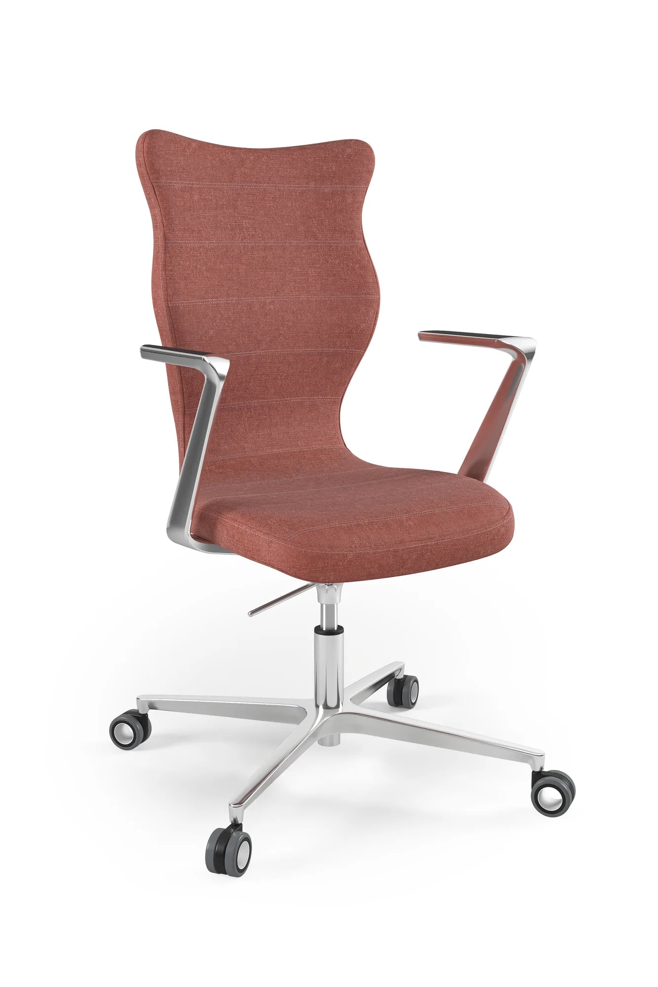 Krzesło obrotowe Kylie Plus – Aluminium polerowane / Palladium 02