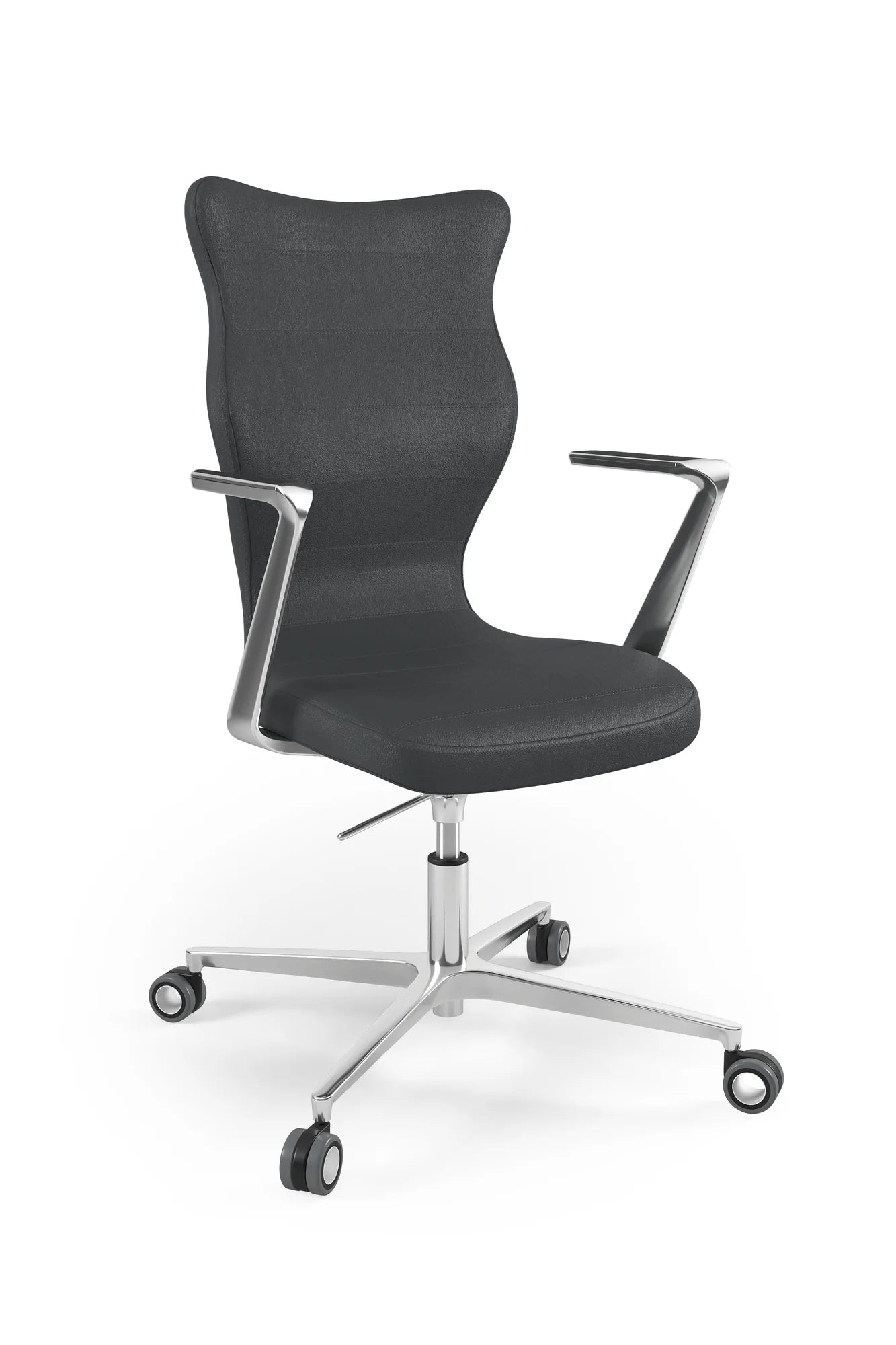 Krzesło obrotowe Kylie Plus – Aluminium polerowane / Vega 17