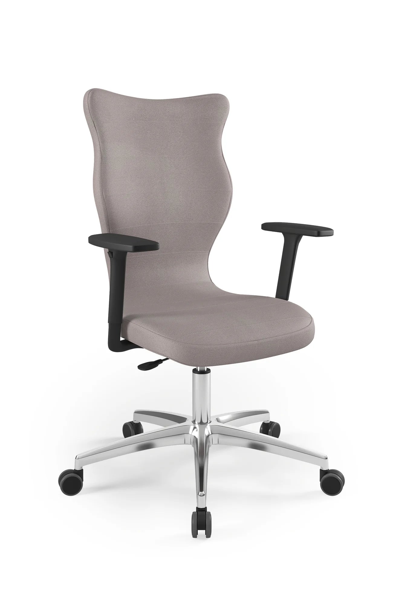 Krzesło obrotowe Perto – Aluminium polerowane / Letto 33