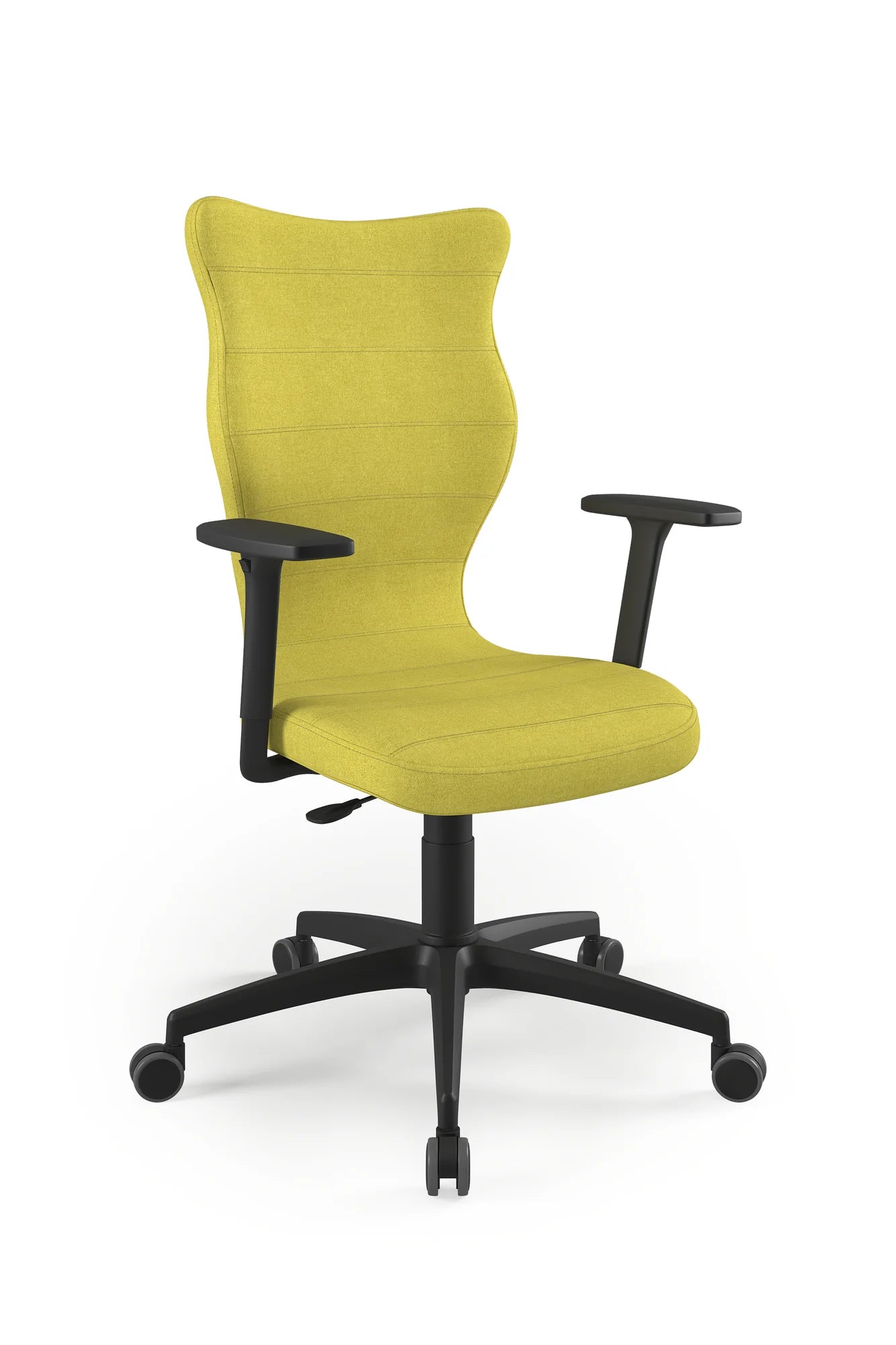 Krzesło obrotowe Perto Plus – Czarny / Deco 19