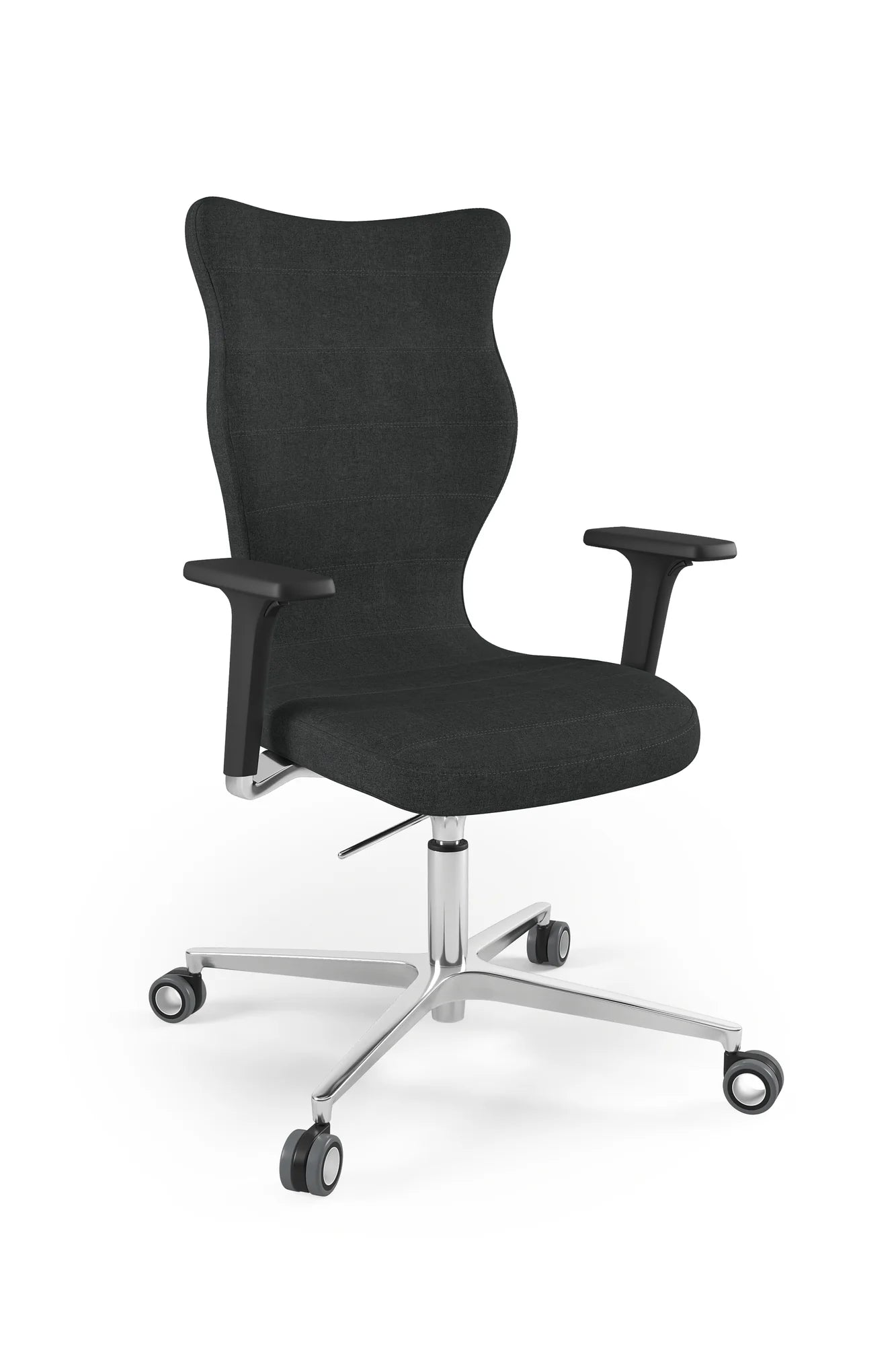 Krzesło obrotowe Zodiac Plus – Aluminium polerowane / Deco 17