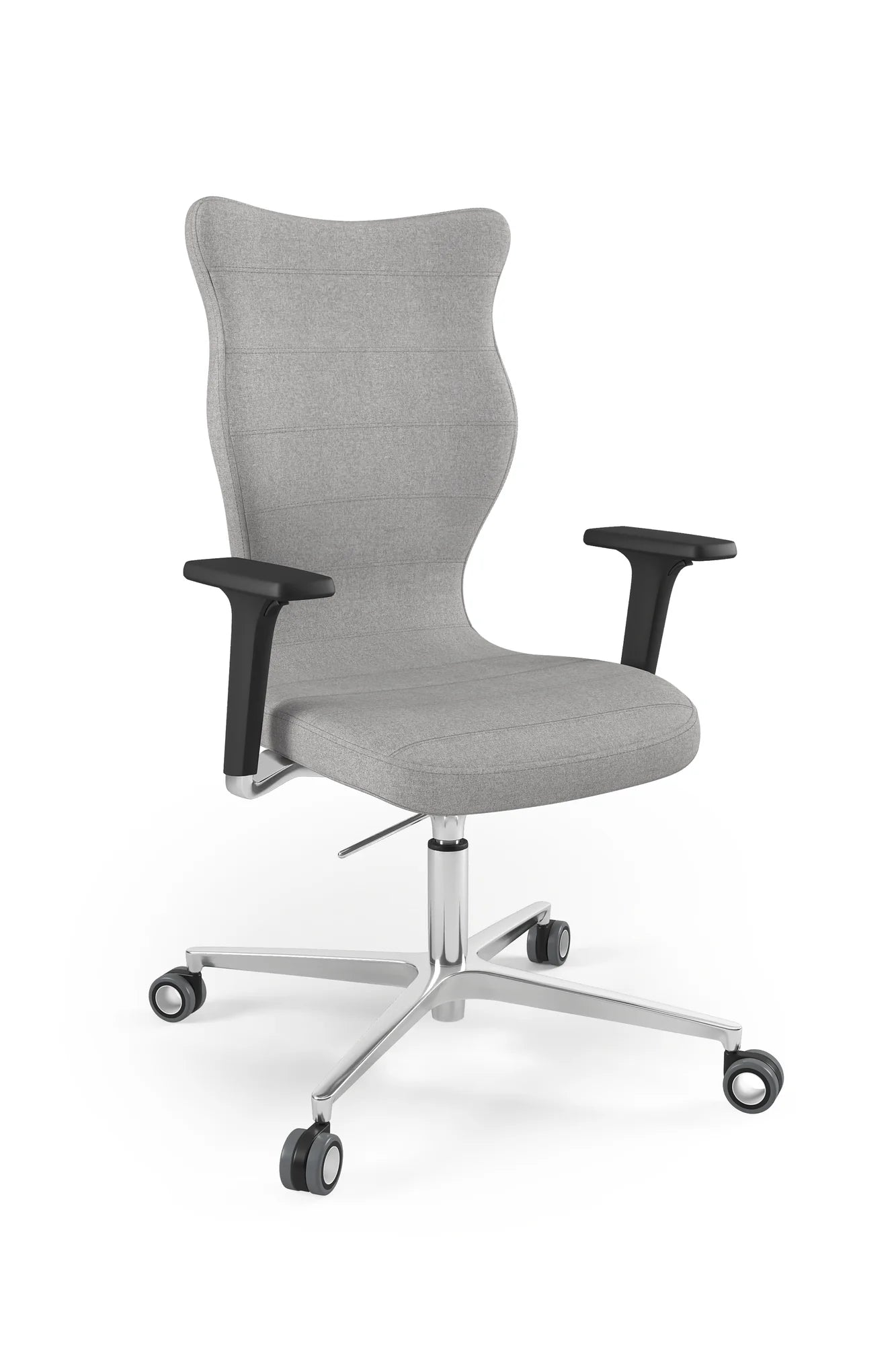 Krzesło obrotowe Zodiac Plus – Aluminium polerowane / Deco 18