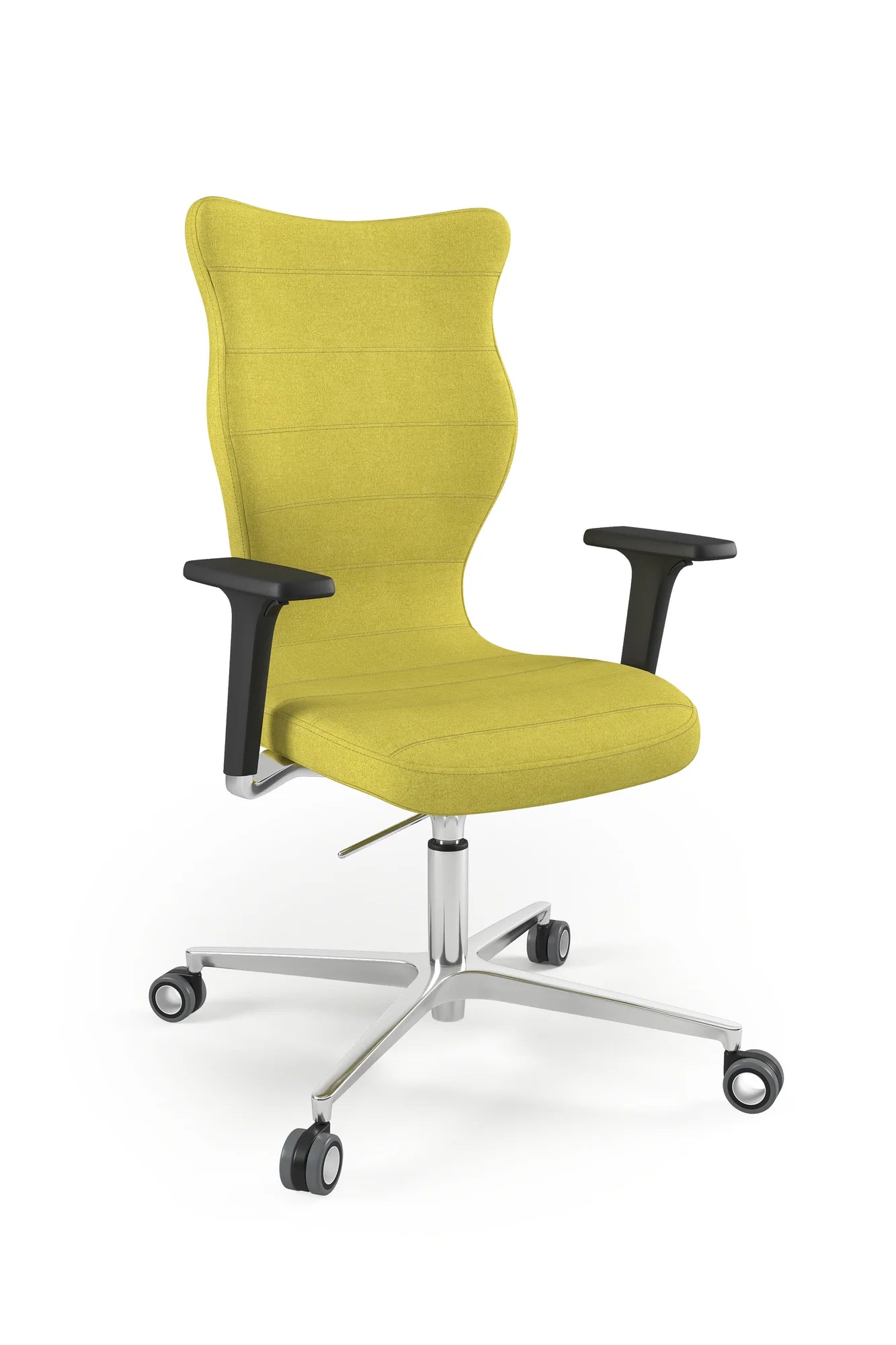 Krzesło obrotowe Zodiac Plus – Aluminium polerowane / Deco 19