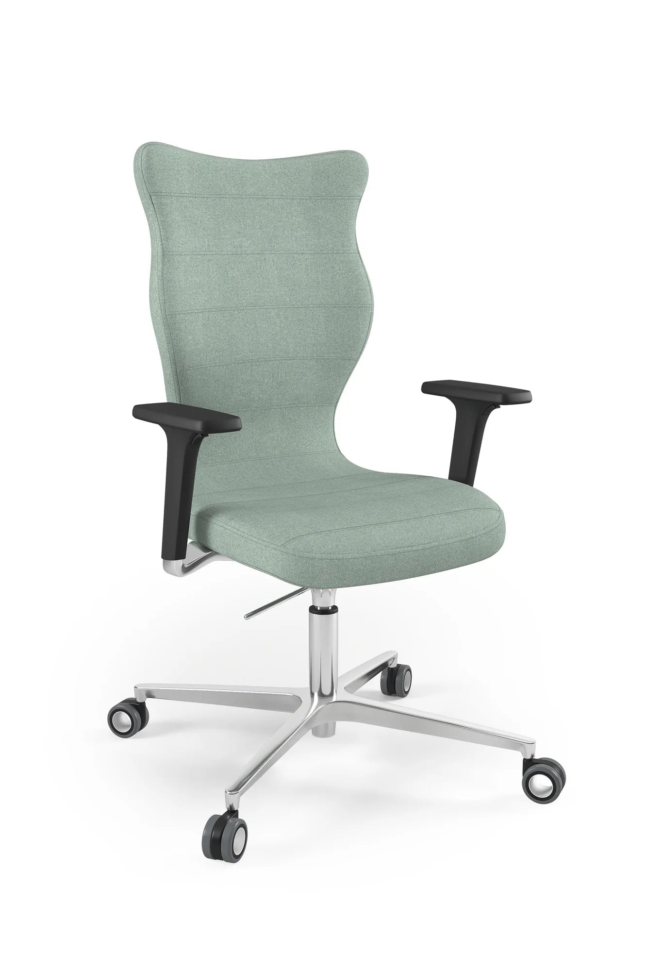 Krzesło obrotowe Zodiac Plus – Aluminium polerowane / Deco 20