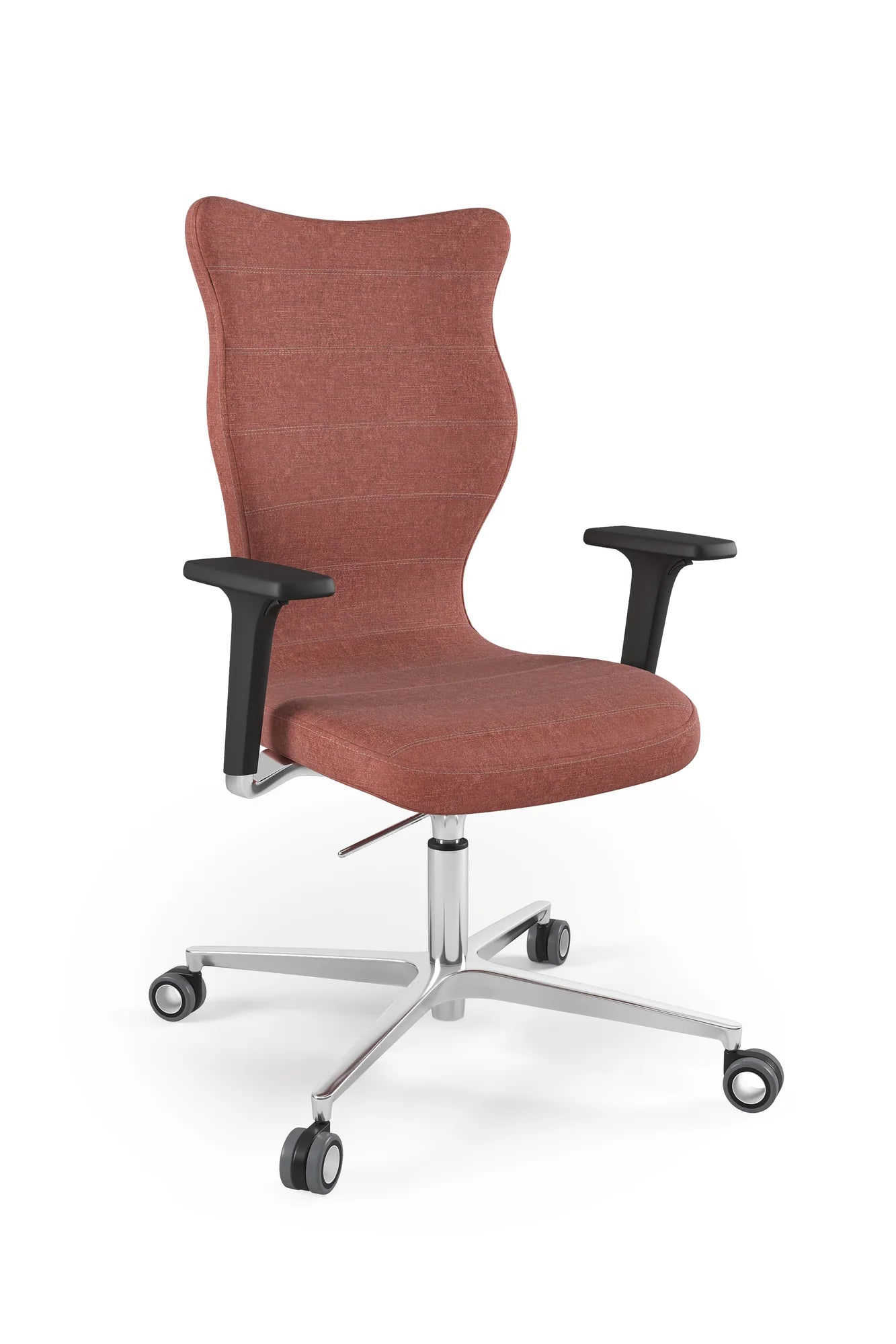 Krzesło obrotowe Zodiac Plus – Aluminium polerowane / Palladium 02