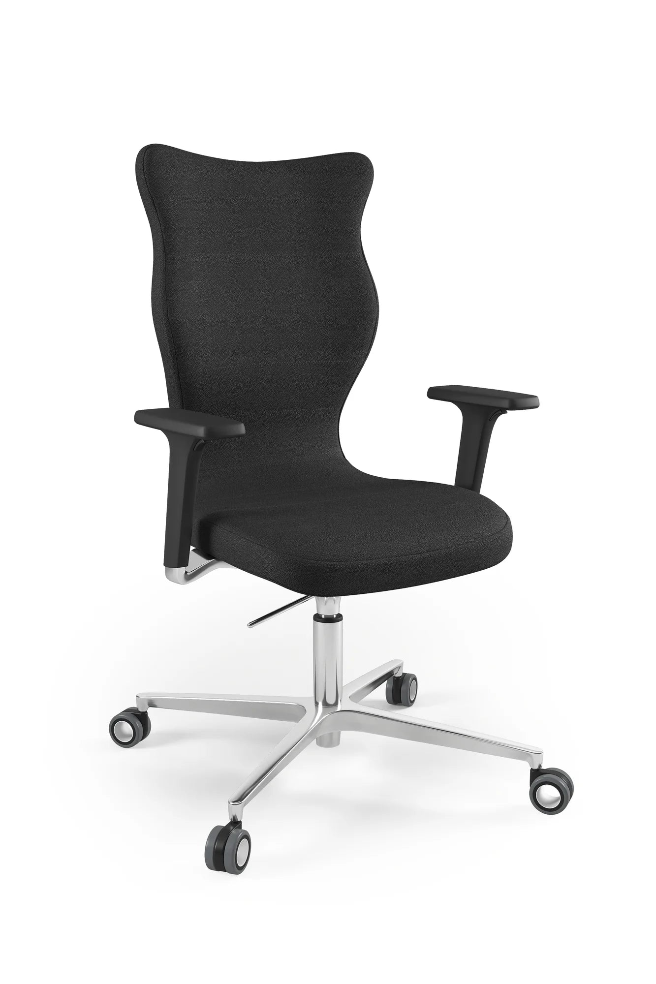 Krzesło obrotowe Zodiac Plus – Aluminium polerowane / Solar 01