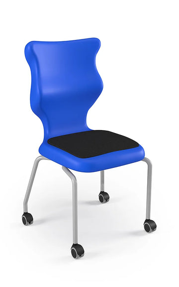 Krzesło szkolne Spider Move Soft – Niebieski