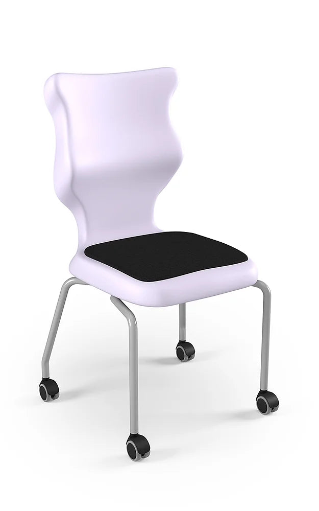 Krzesło szkolne Spider Move Soft – Pastelowy fioletowy