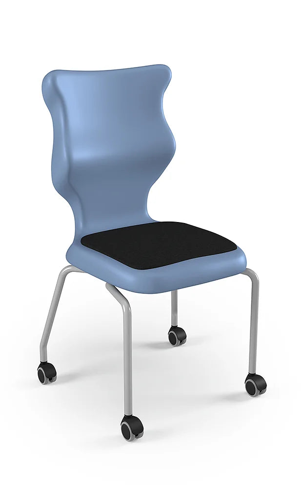 Krzesło szkolne Spider Move Soft – Pastelowy niebieski
