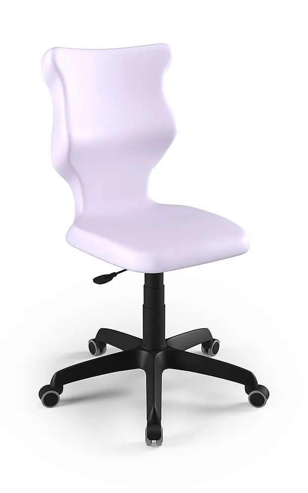 Krzesło szkolne Twist bez podłokietników, rozmiar 6 (wzrost 159–188 cm) – Czarny / Pastelowy fioletowy