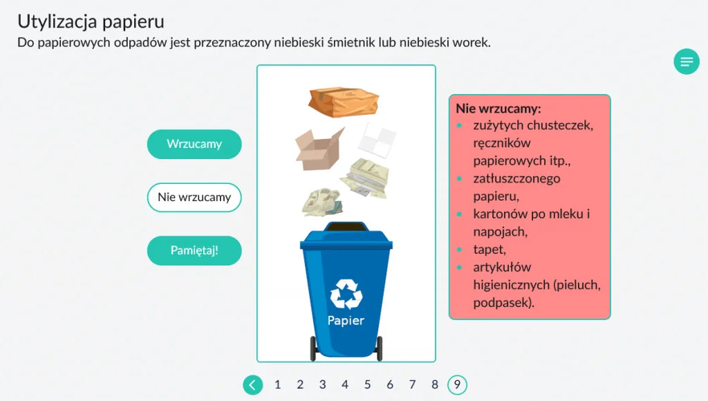 Laboratorium przyszłości. Kompetencje techniczne i praktyczne: ćwiczenie „Utylizacja papieru”