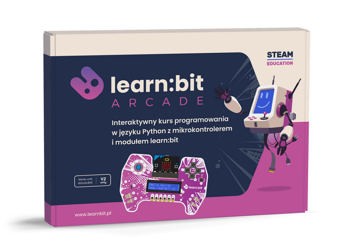 learn:bit Arcade Pakiet klasowy: pudełko zestawu (w pakiecie 10 zestawów)