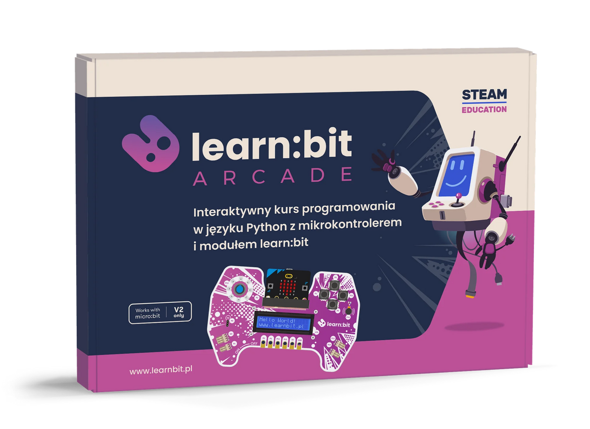learn:bit Arcade: pudełko zestawu