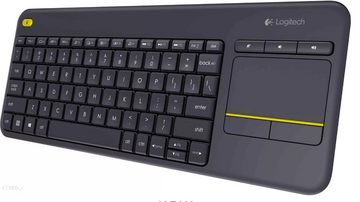 Zdjęcie produktu Logitech K400+ Wireless Touch Keyboard Czarna