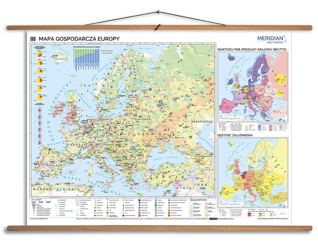 Mapa gospodarcza Europy