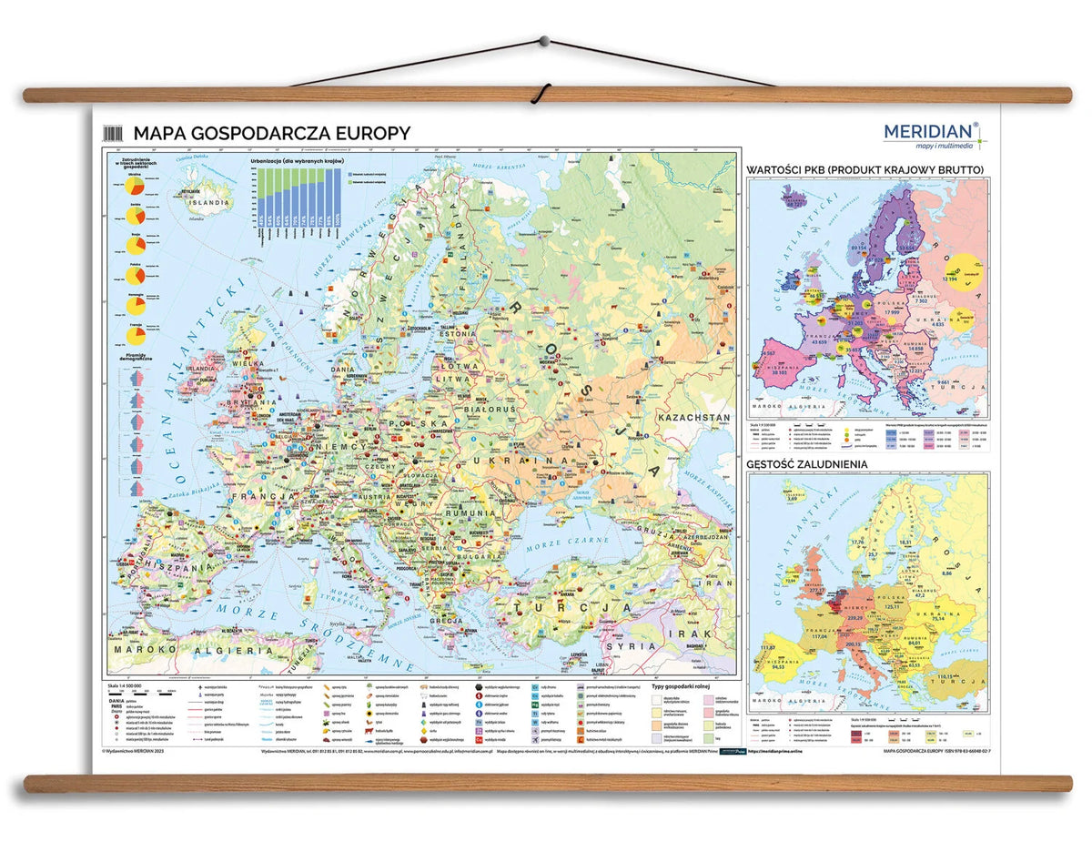 Mapa gospodarcza Europy