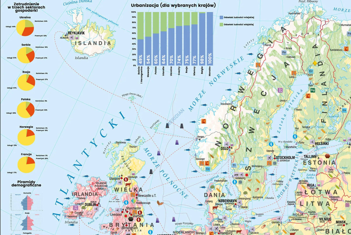 Mapa gospodarcza Europy - zdjęcie 2