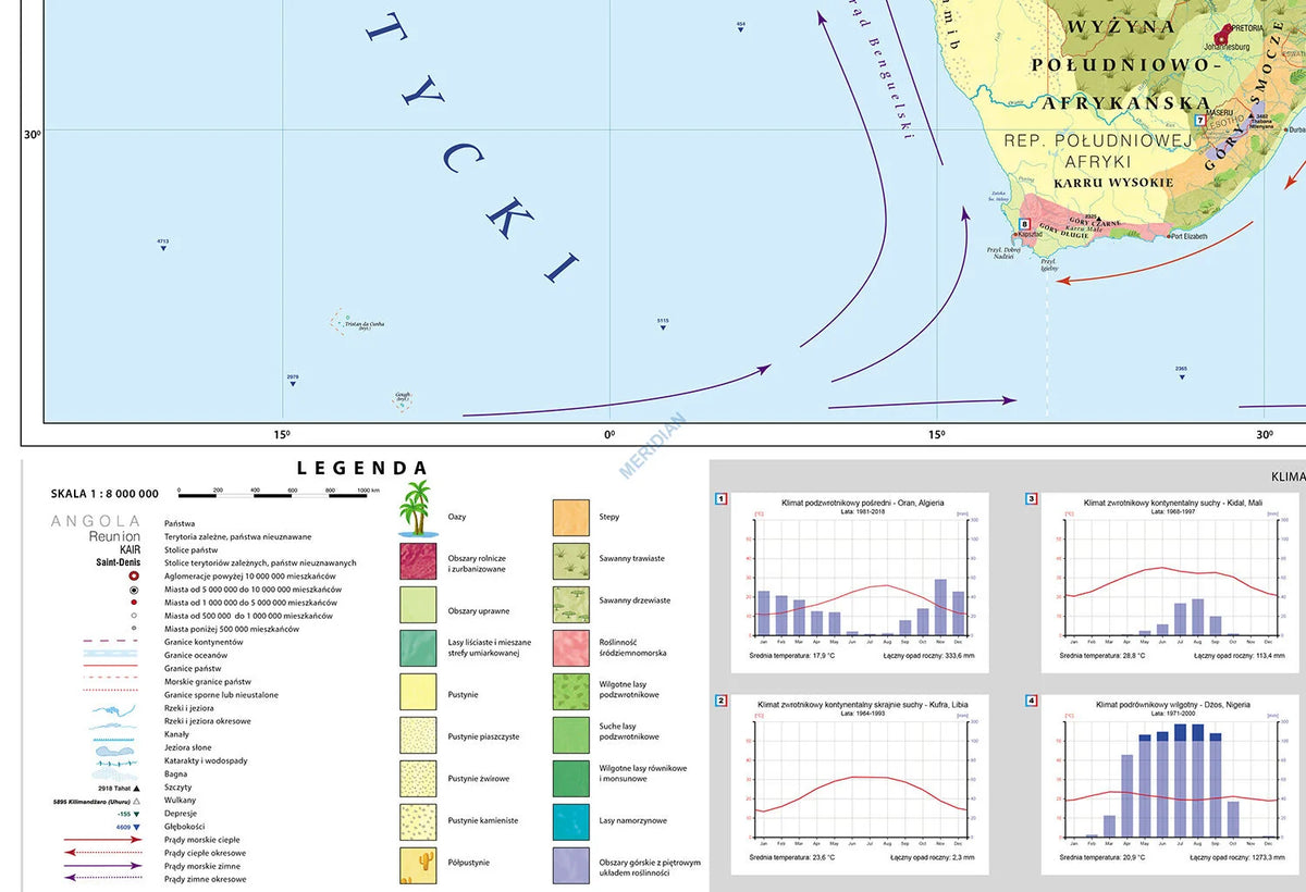 Mapa krajobrazowa Afryki - zdjęcie 3