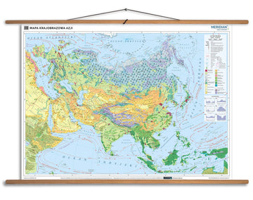 Mapa krajobrazowa Azji