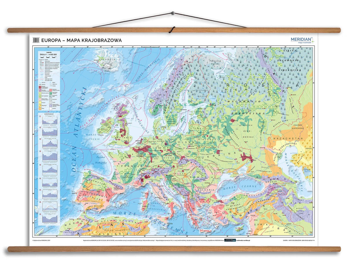 Mapa krajobrazowa Europy