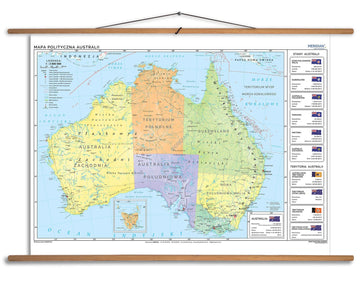 Mapa polityczna Australii