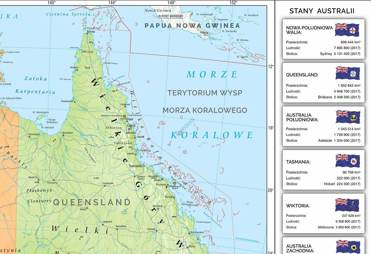 Mapa polityczna Australii - zdjęcie 3