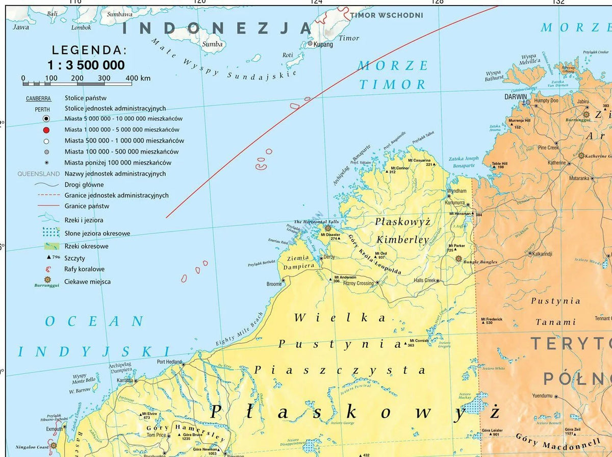 Mapa polityczna Australii - zdjęcie 4