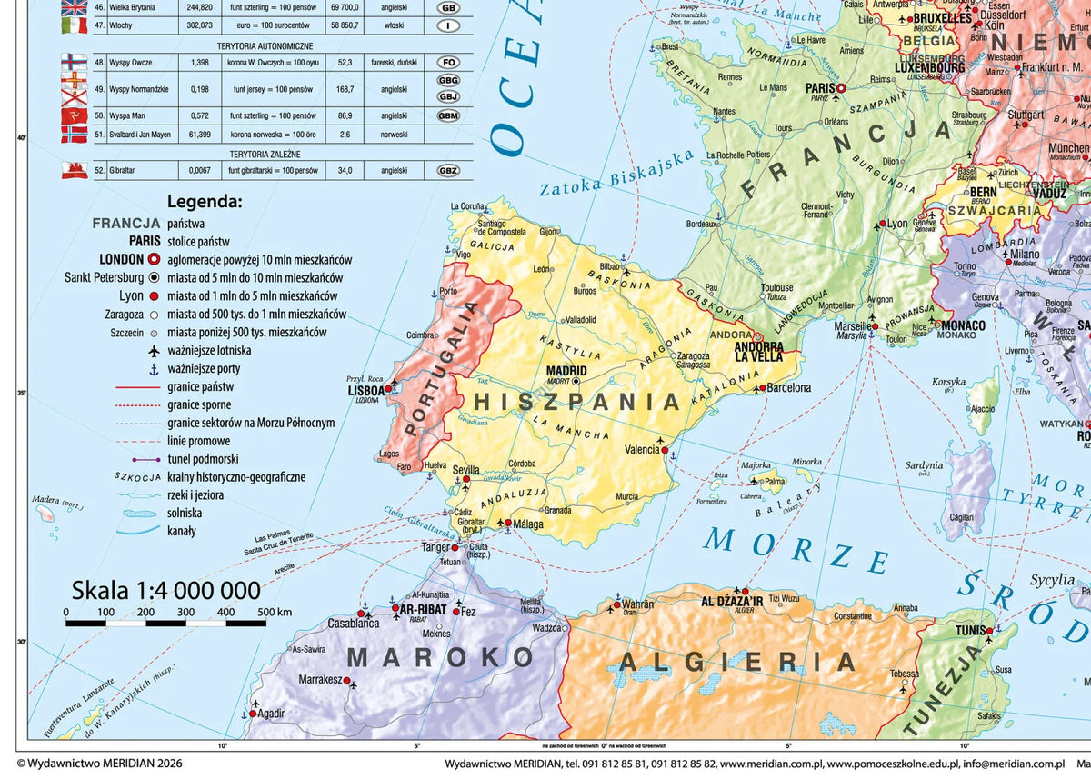 Mapa polityczna Europy - zdjęcie 2