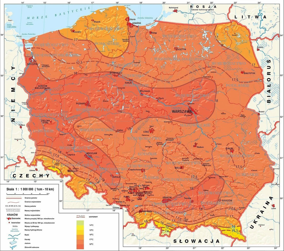 Mapy klimatyczne Polski - zdjęcie 3