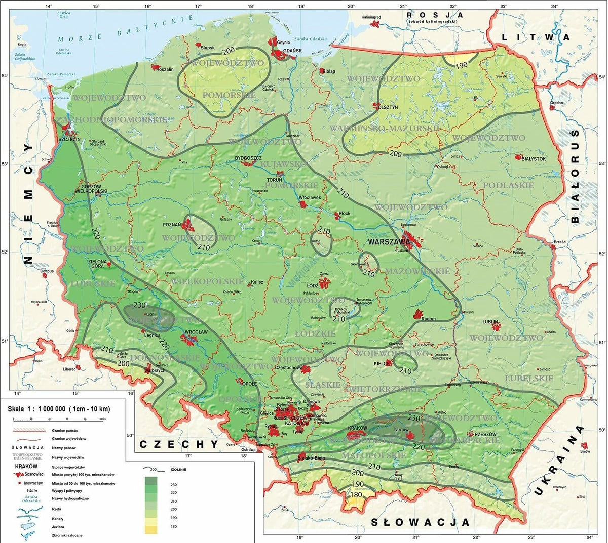 Mapy klimatyczne Polski - zdjęcie 4