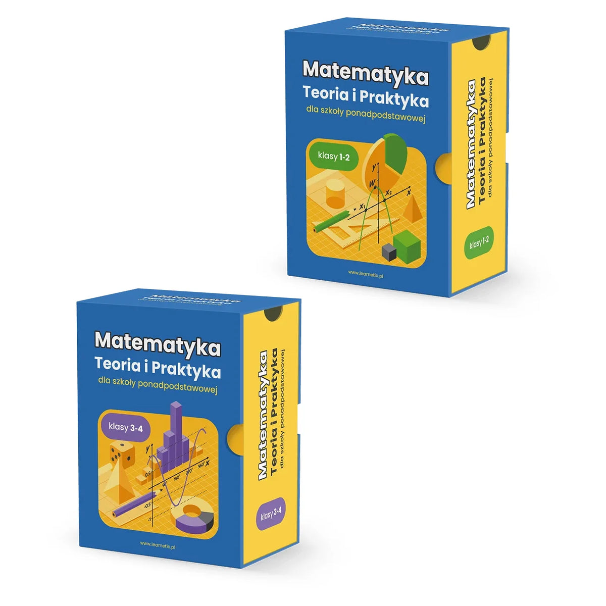 Matematyka Teoria i Praktyka kl. 1-4, Pakiet Ekspert, szkoła ponadpodstawowa: pudełka programów kl. 1-2 i kl. 3-4