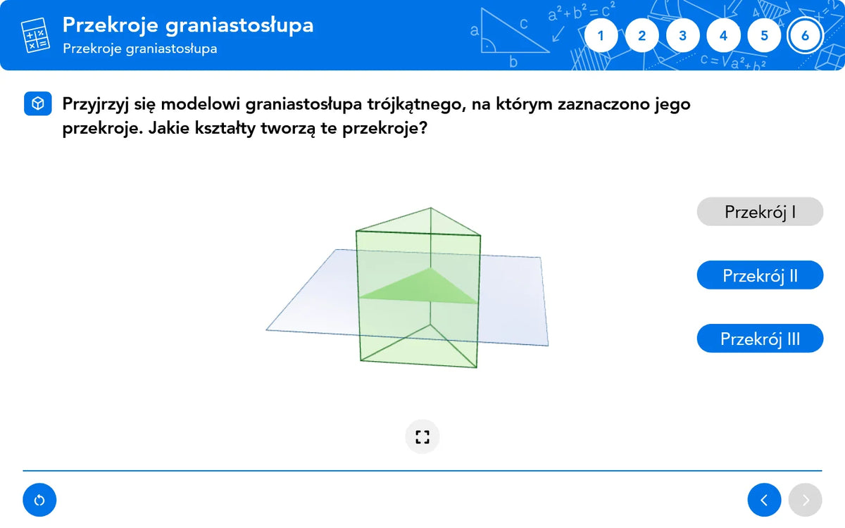 Matematyka Teoria i Praktyka: przekroje sześcianu