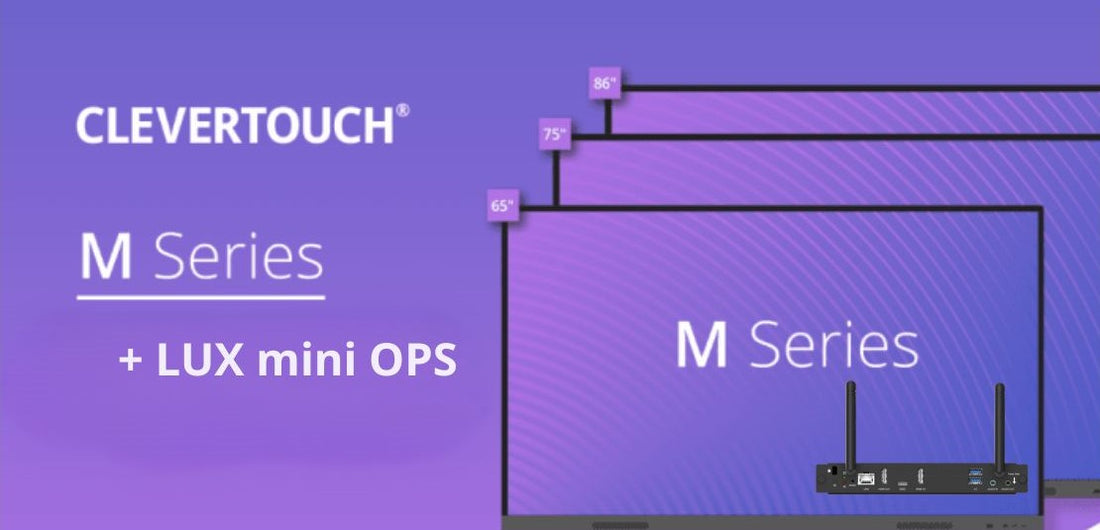 Zdjęcie produktu Monitor Clevertouch Mseries gen2 65" + LUX mini