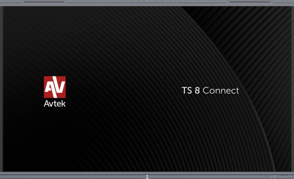 Monitor interaktywny Avtek TS 8 Connect — monitor interaktywny