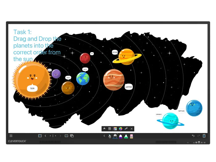 Monitor interaktywny Clevertouch X5 8GB – zdjęcie 4