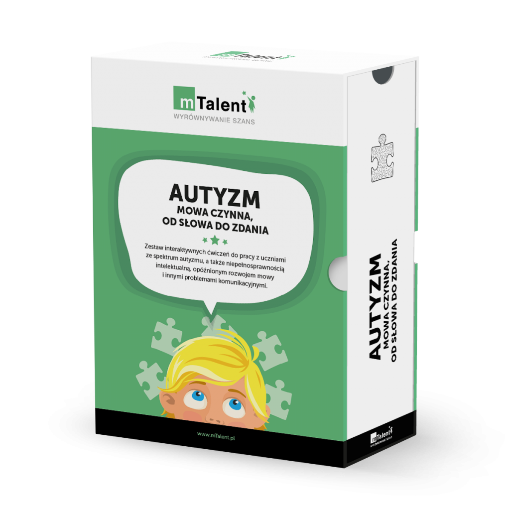 Zdjęcie produktu mTalent AUTYZM - Mowa czynna od słowa do zdania