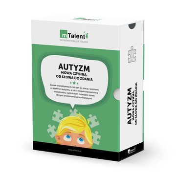 Zdjęcie produktu mTalent AUTYZM - Mowa czynna od słowa do zdania