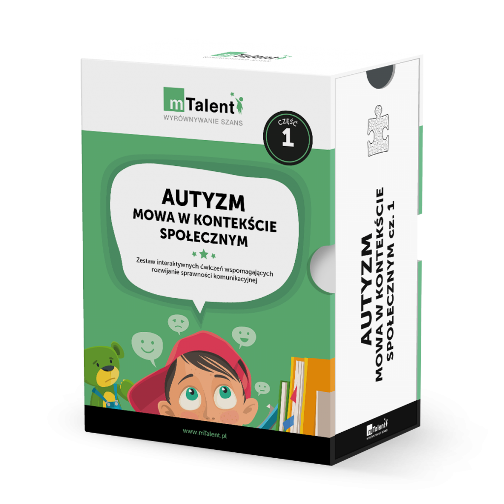 Zdjęcie produktu mTalent Autyzm - Mowa w kontekście społecznym cz.1