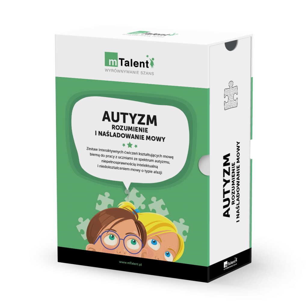 Zdjęcie produktu mTalent AUTYZM - Rozumienie i naśladowanie mowy