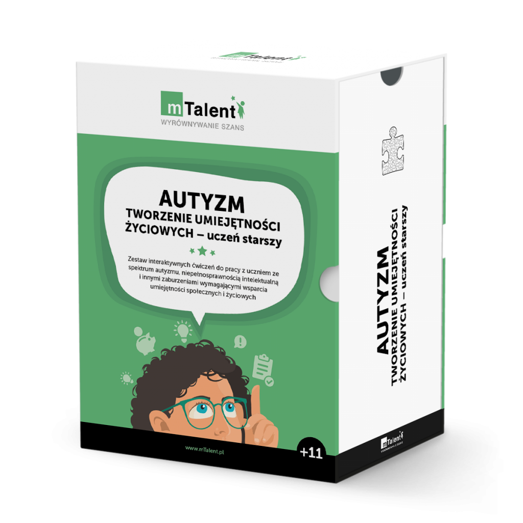 Zdjęcie produktu mTalent Autyzm - Tworzenie Umiejętności Życiowych - uczeń starszy