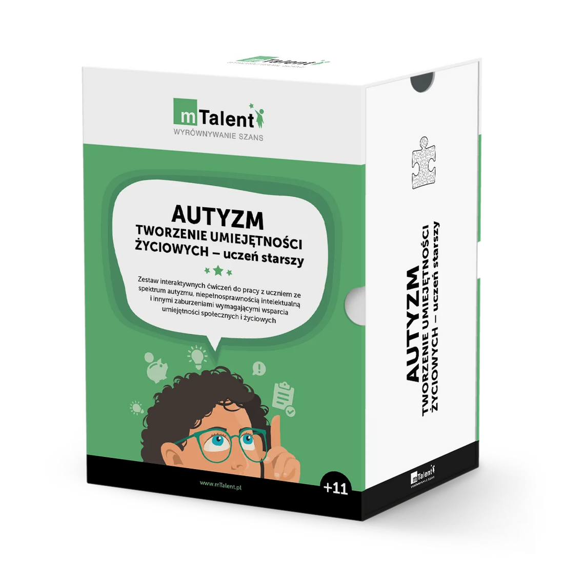 mTalent Autyzm. Tworzenie Umiejętności Życiowych - uczeń starszy (tablet w zestawie)