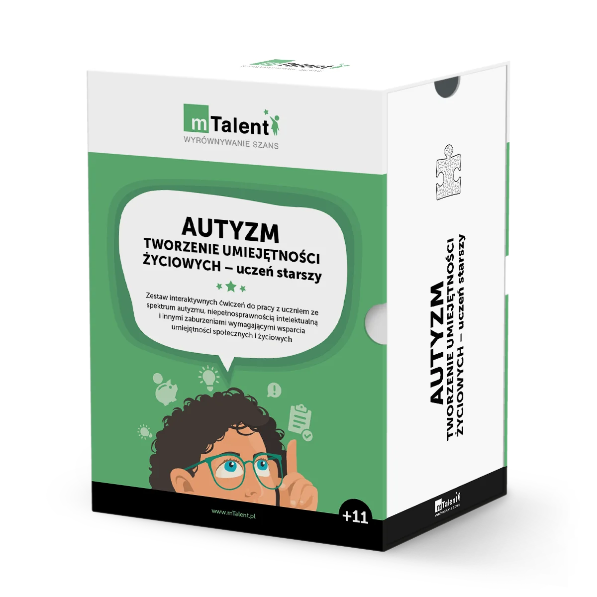 mTalent Autyzm. Tworzenie Umiejętności Życiowych - uczeń starszy (tablet w zestawie)