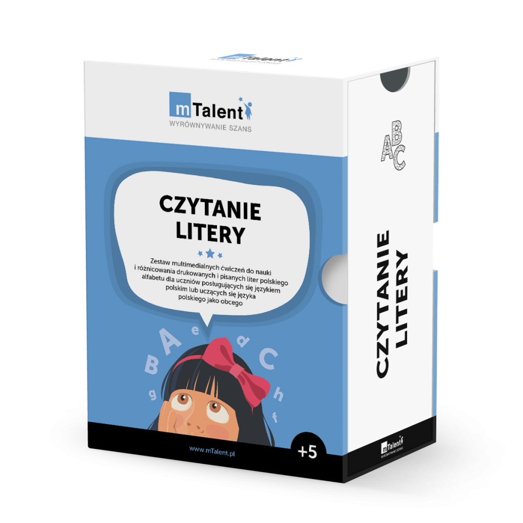 Zdjęcie produktu mTalent Czytanie - LITERY