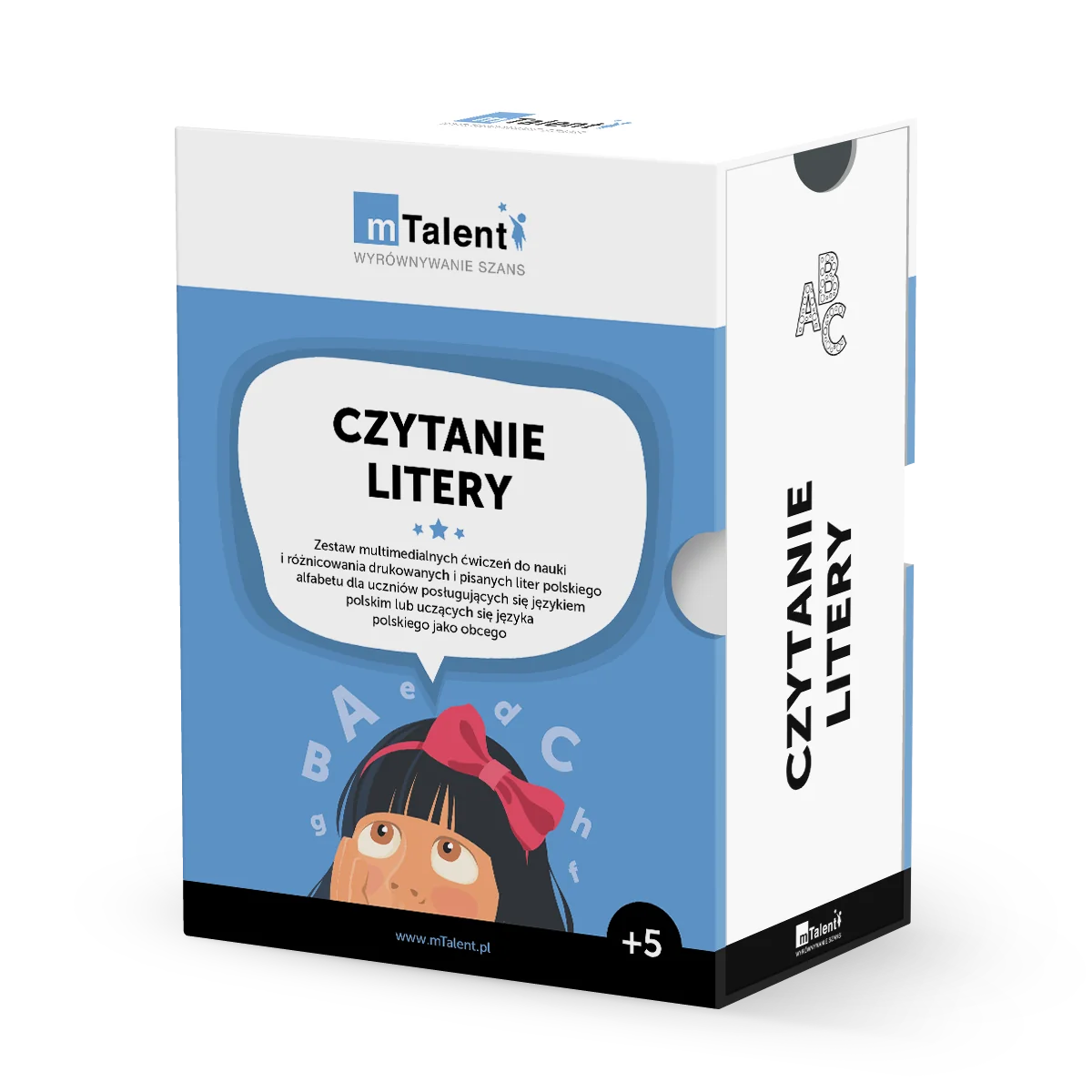 mTalent Czytanie. Litery