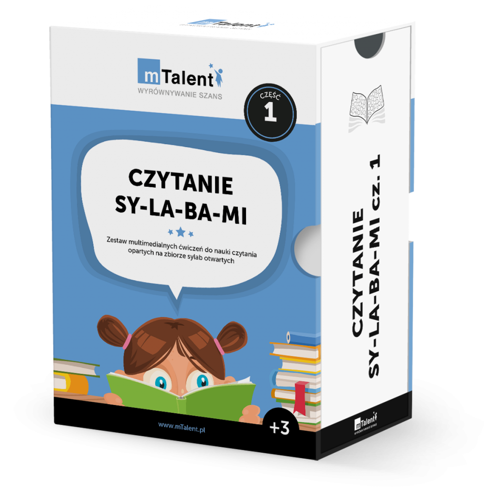 Zdjęcie produktu mTalent Czytanie SY-LA-BA-MI cz.1