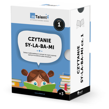 Zdjęcie produktu mTalent Czytanie SY-LA-BA-MI cz.1