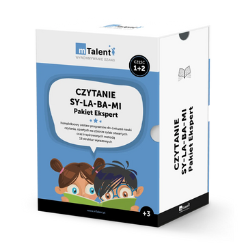 mTalent Czytanie SY-LA-BA-MI Pakiet Ekspert