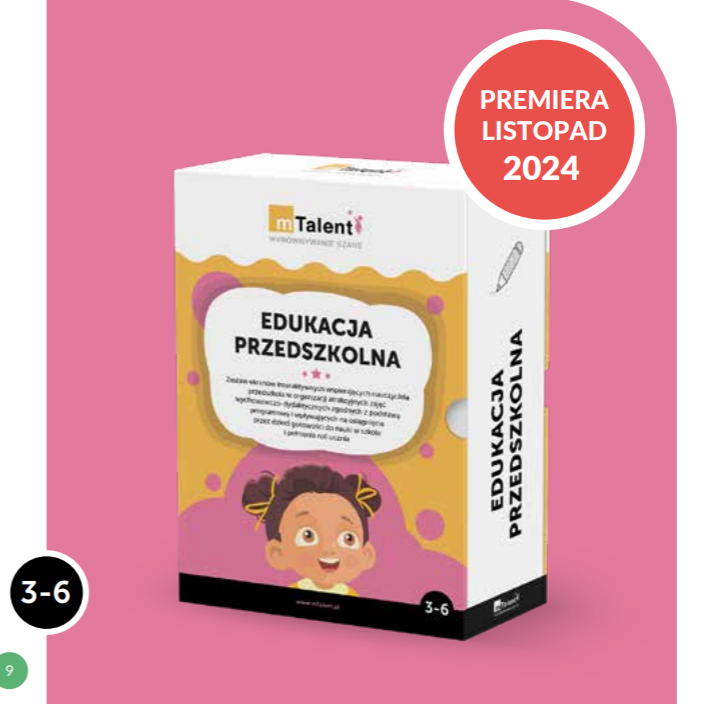 Zdjęcie produktu mTalent EDUKACJA PRZEDSZKOLNA
