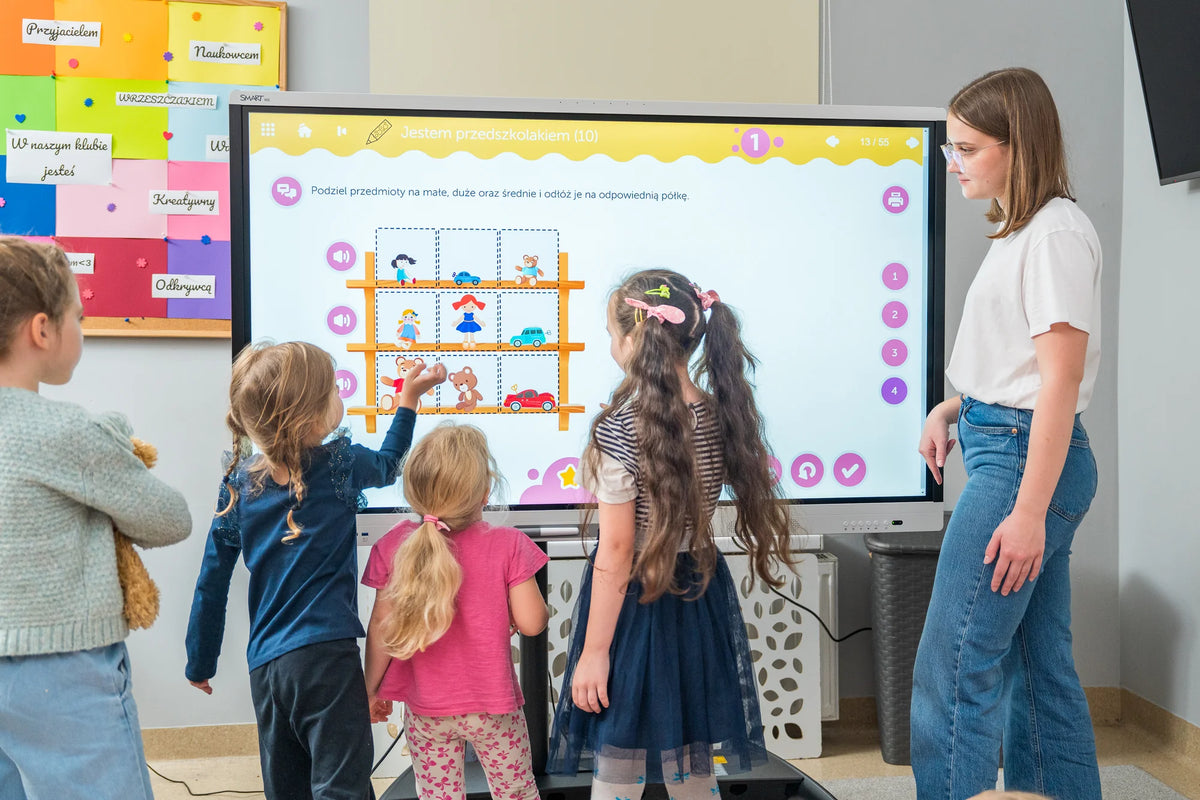 Praca z programem mTalent Edukacja przedszkolna + Tic Tac Toe! na zajęciach