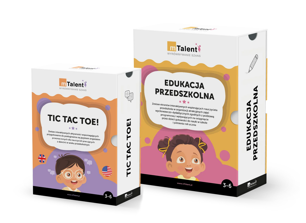 mTalent Edukacja przedszkolna + Tic Tac Toe!